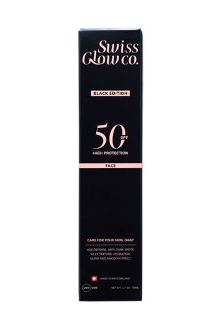 BLACK EDITION - Gesichtscrème mit hohem Schutz SPF50 PARFUMFREI
