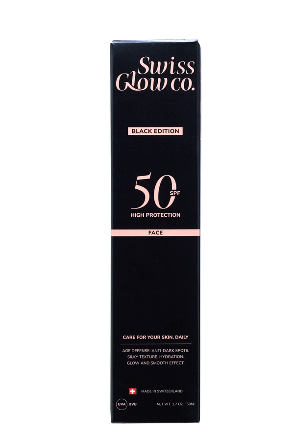 BLACK EDITION - Gesichtscrème mit hohem Schutz SPF50 PARFUMFREI